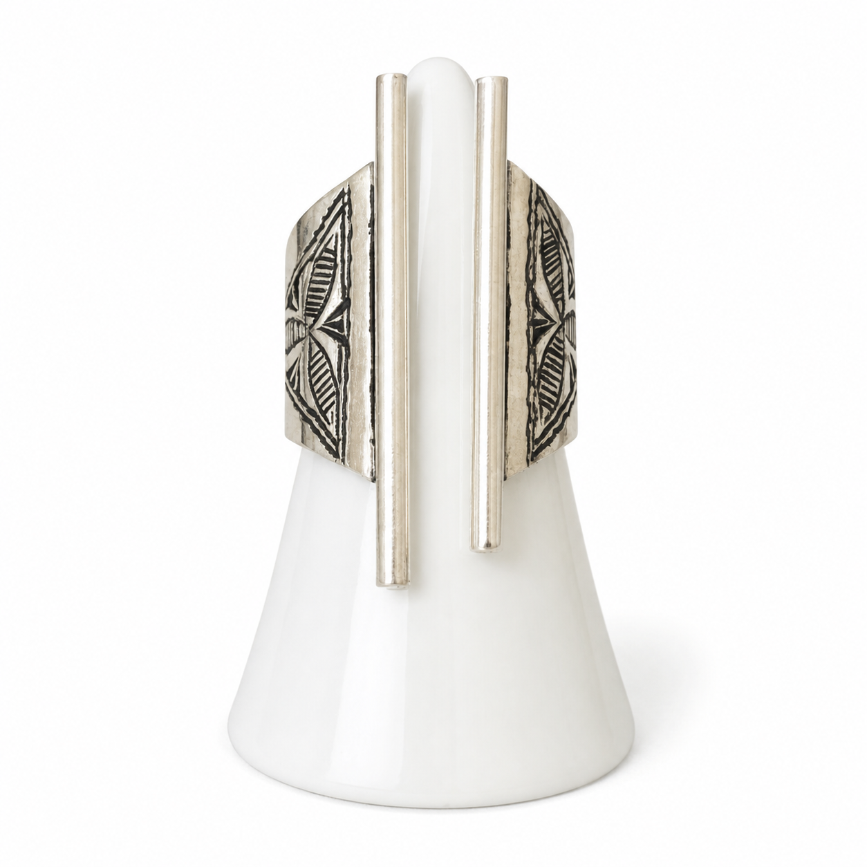 Amazigh Silver Ring – Tazrara Heritage Inspired Design