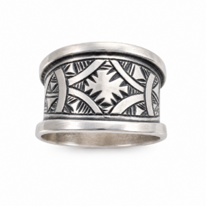 Bague Touareg en Argent Ethnique Amazigh