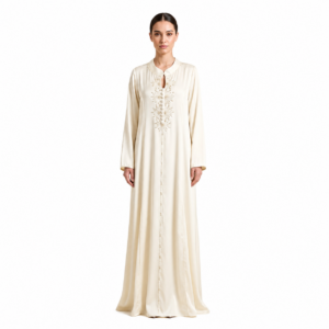 Beaded – Beige Design Detail