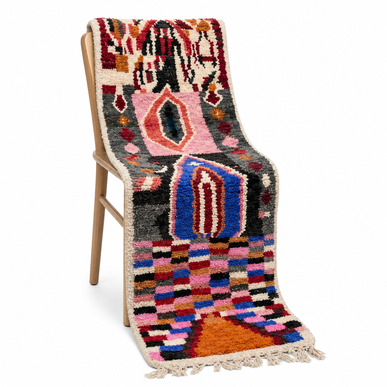Berber Abstract Boujaad Rug