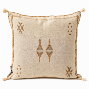 Berber Beige Cactus Pillow