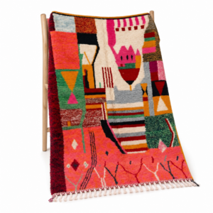 Berber Colorful Boujaad Rug