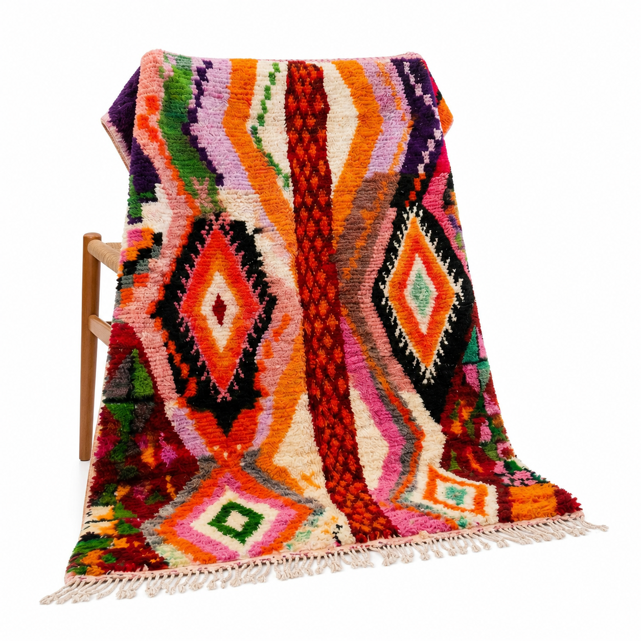 Berber Colorful Boujaad Rug