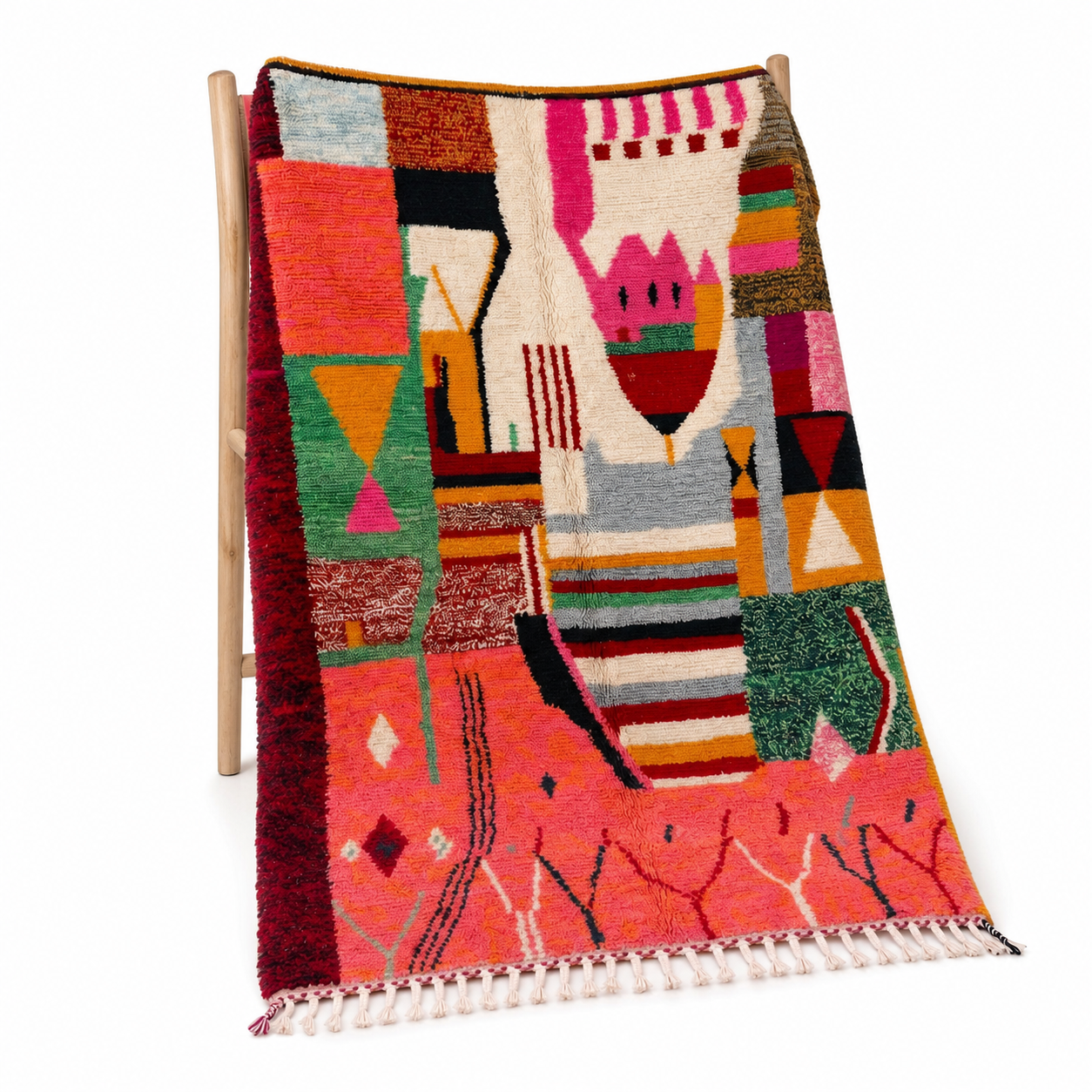 Berber Colorful Boujaad Rug