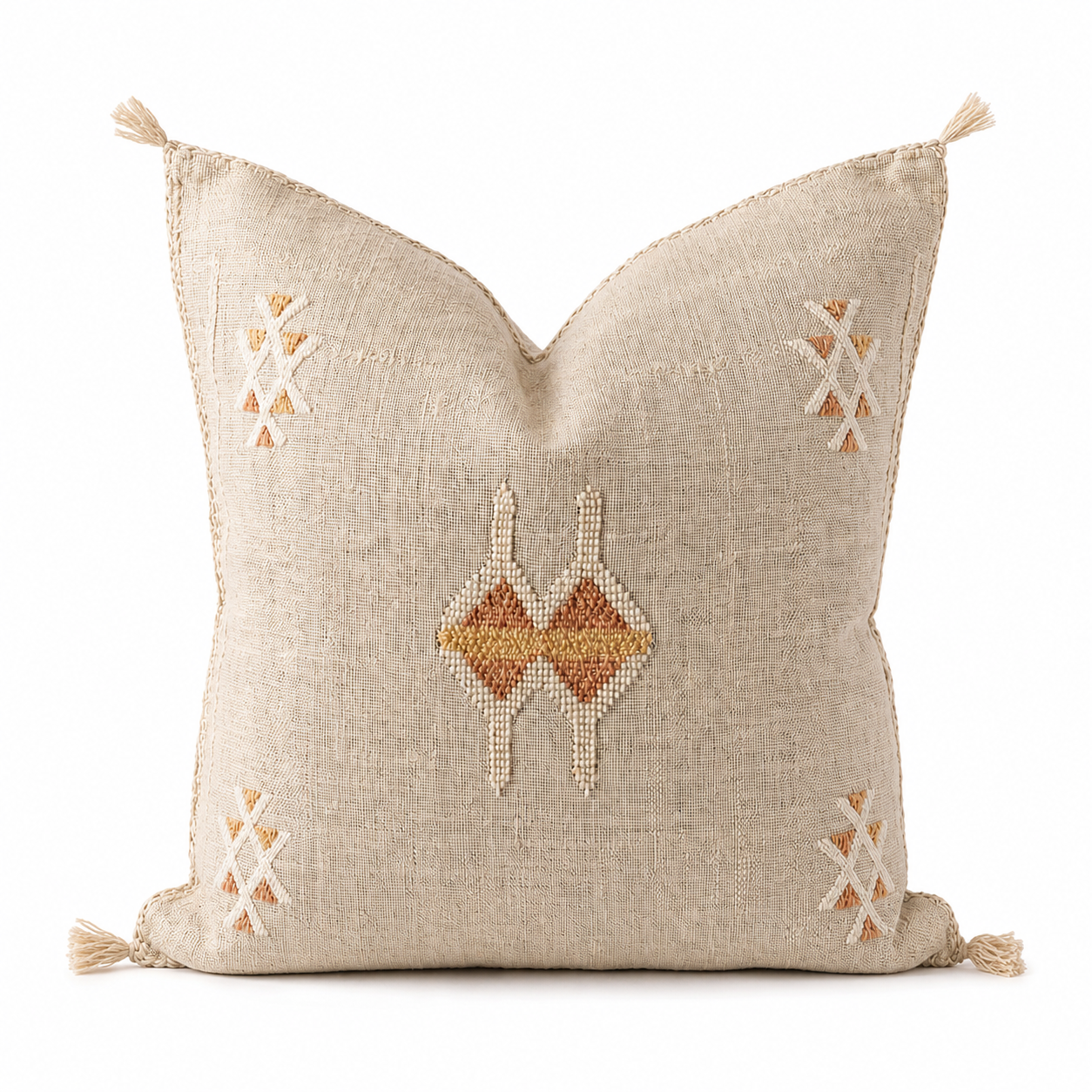 Berber Gray Cactus Pillow