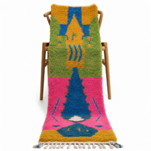 Berber Green Pink Rug