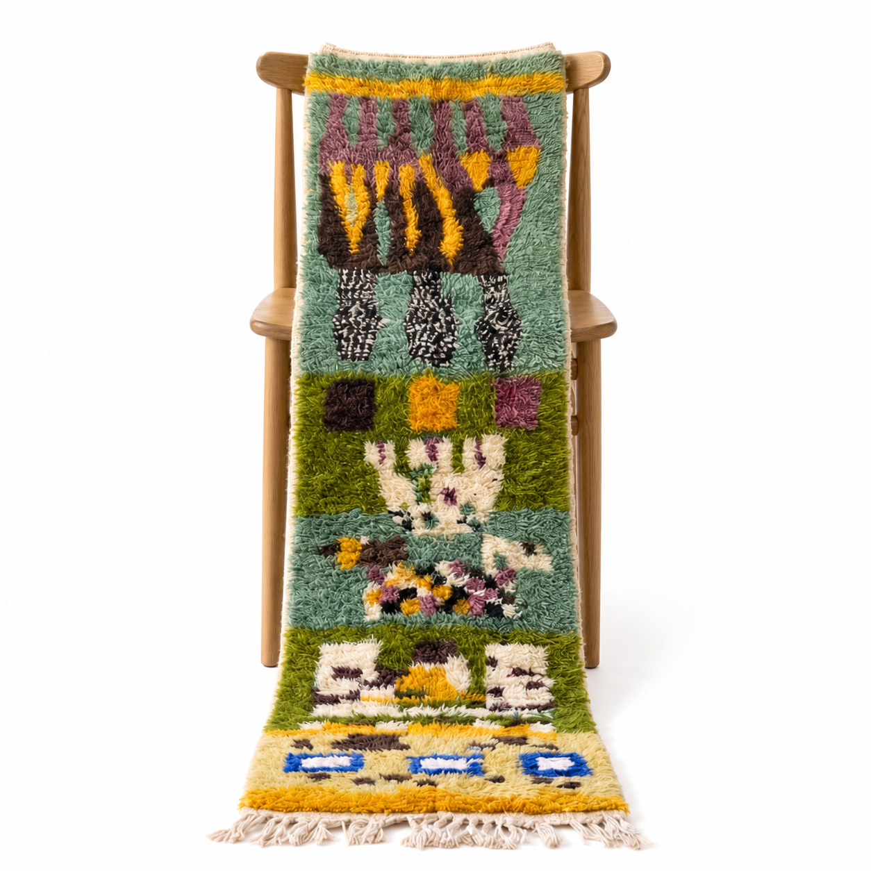 Berber Hand Knotted Rug