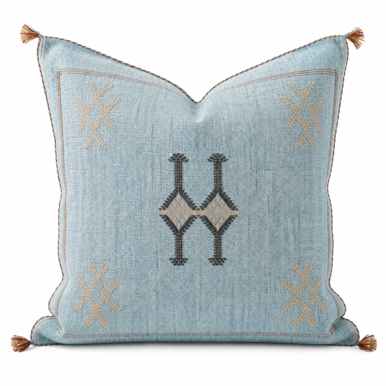 Berber Handmade cactus silk cushion case sabra Pillow