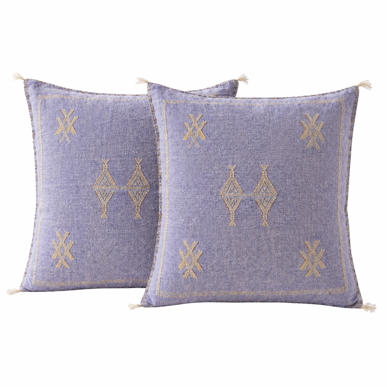 Berber Handmade cactus silk cushion case sabra Pillow