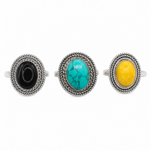 Berber Handmade Sterling Silver Rings For Women Bohemian Ladies Signet Band Ethnic Tribal Jewelry