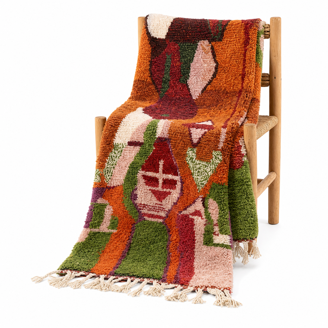 Berber Handwoven Wool Rug