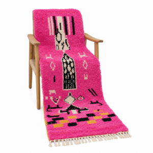 Berber Hot Pink Rug
