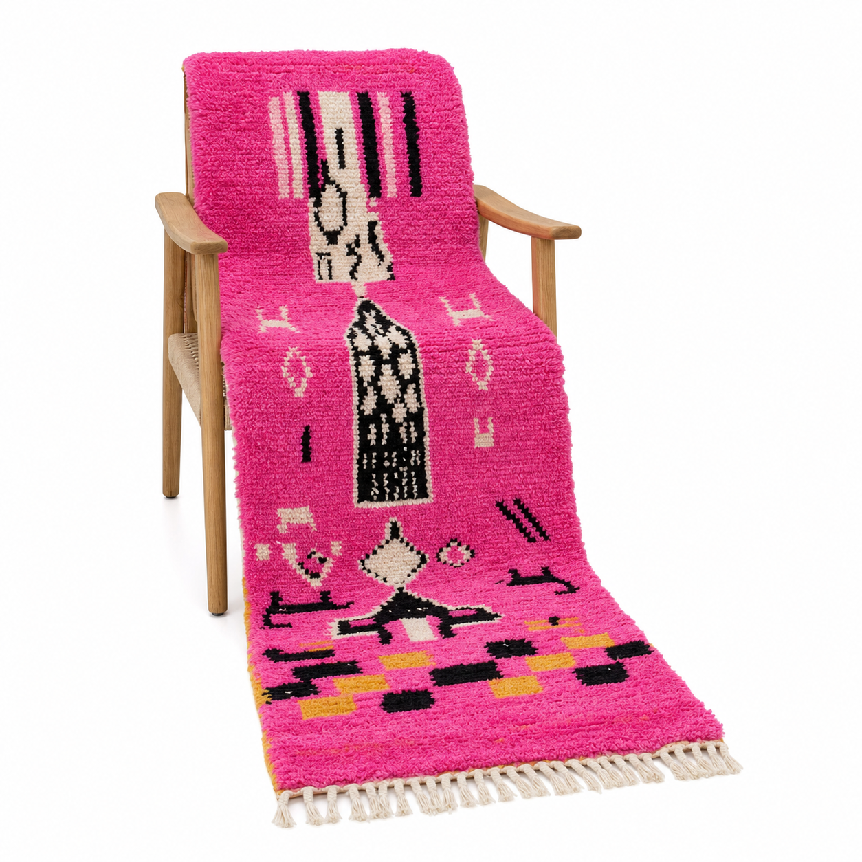 Berber Hot Pink Rug