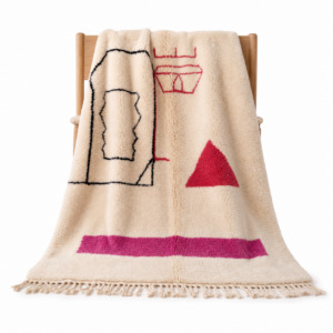 Berber Ivory Beni Ourain Rug