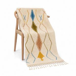 Berber Ivory Beni Ourain Rug