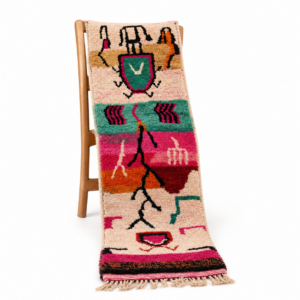 Berber Pink Boujaad Rug