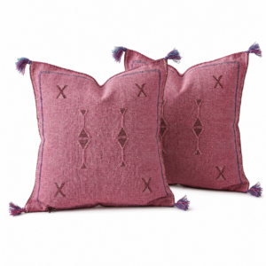Berber Pink Cactus Pillow