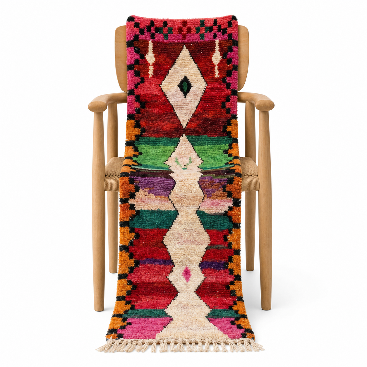 Berber Red Green Rug