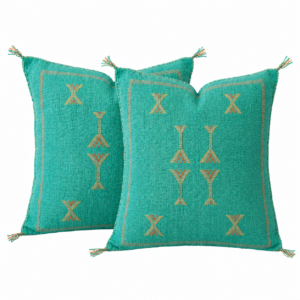 Berber Seafoam Green Pillow