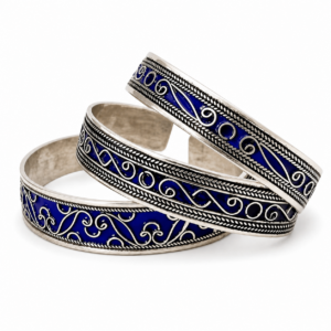 Berber Silver Eye Bracelet – Berber Wrist Adornment