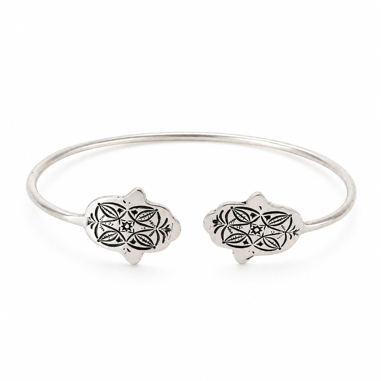 Berber Silver Eye Bracelet – Berber Wrist Adornment