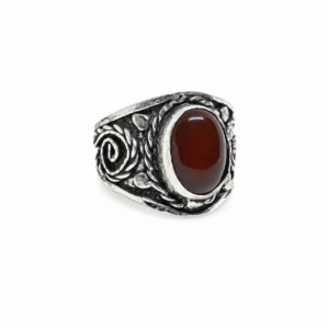 Berber Silver Ring: Ethnic Tibetan Sterling Boho Hippie Tribal Jewelry