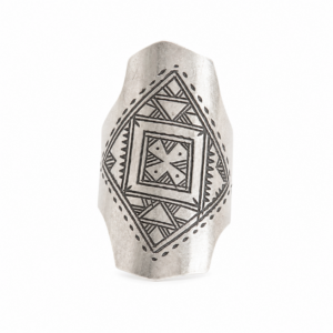 Berber Silver Rings – Vintage Engraved Tuareg Ring