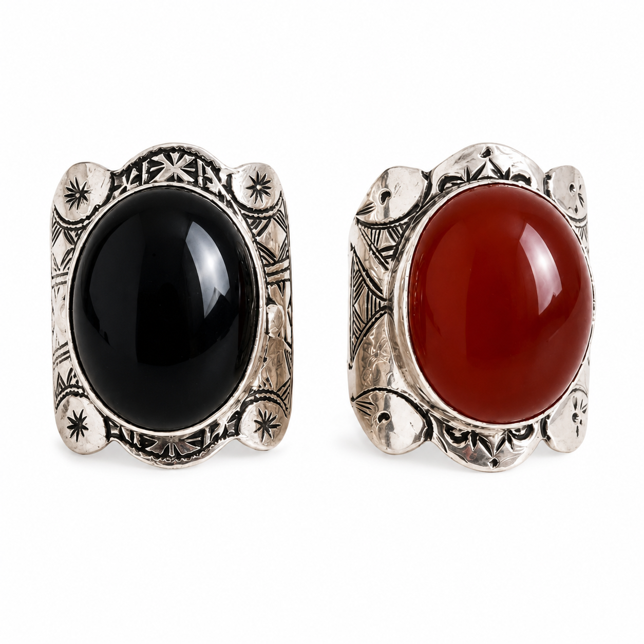 Berber Silver Tribal Ring – Moroccan Heritage Ring