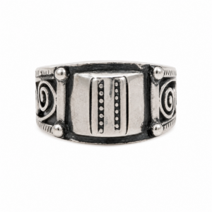 Berber Sterling Silver Ring: Handmade Tribal Jewelry