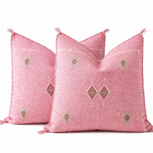 Berber Vintage Pink Pillow