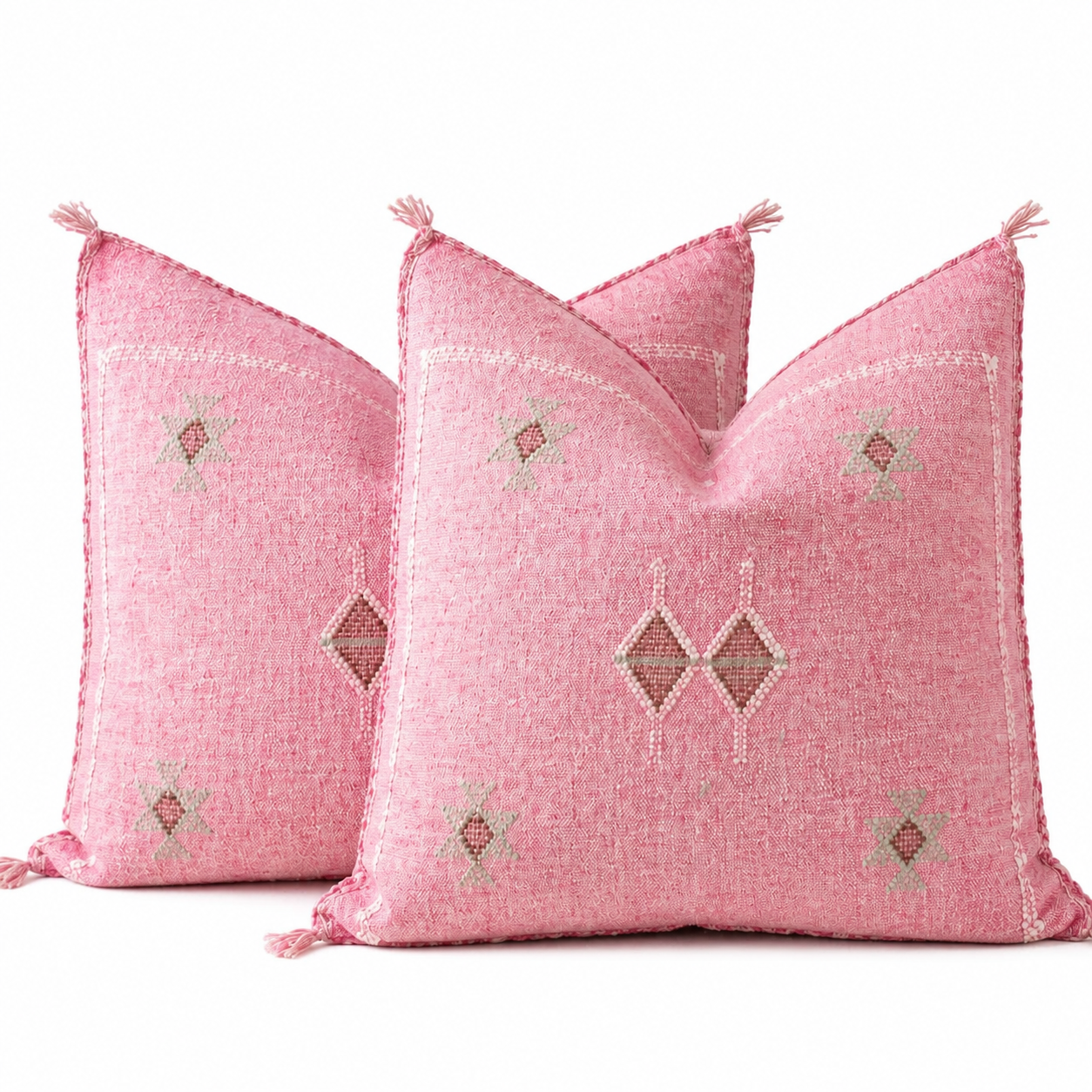 Berber Vintage Pink Pillow
