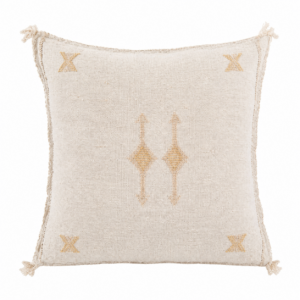 Berber White Cactus Pillow