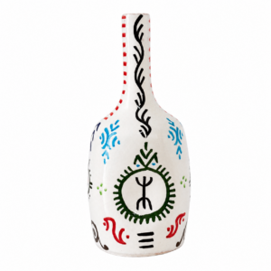 bouteille Vase – Amazigh Decorative Pottery