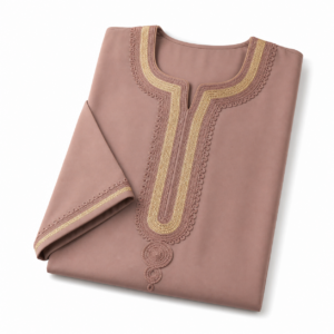 Caftan taupe Kaftan – Korean Crepe Festive Wear