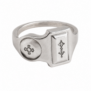 Fleurs de Figuier de Barbarie Ring – Amazigh Geometric Jewelry