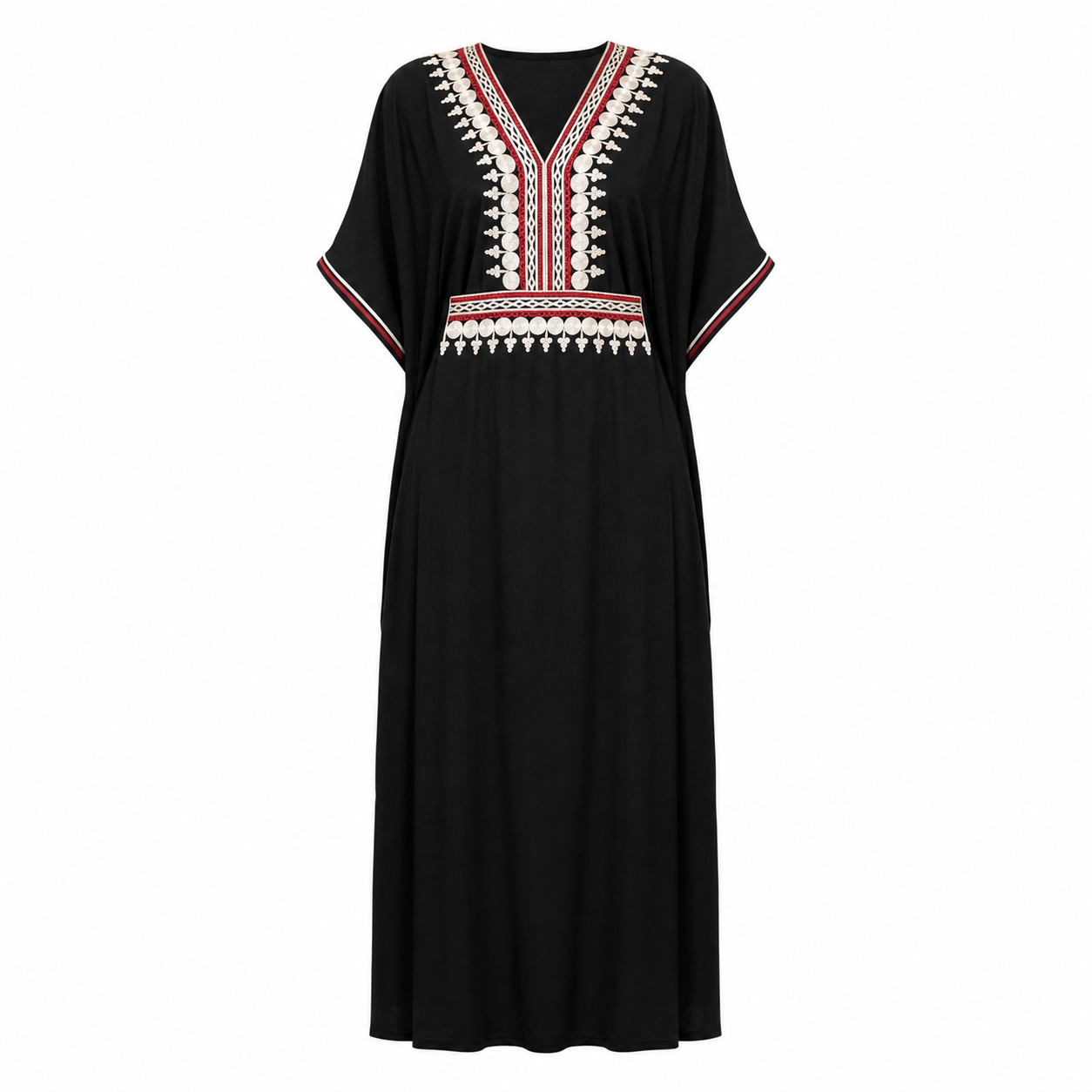 Gandoura Belt – Black Waist Accessory