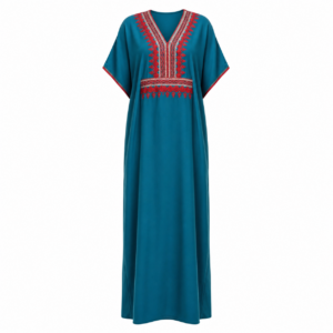 Gandoura Belt – Bleu Petrole Waist Accessory