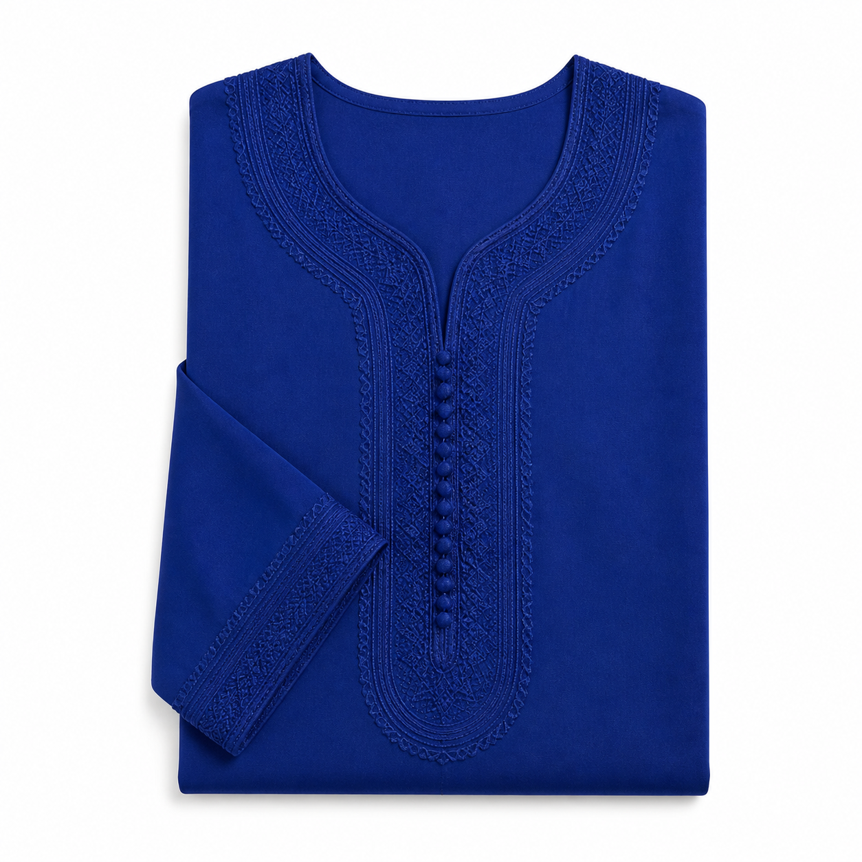 Gandoura Dress - Flowing Homewear Style