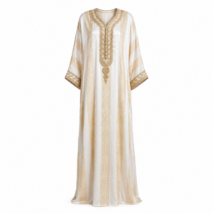 Gandoura Product – Atlas-Inspired Detail with Character