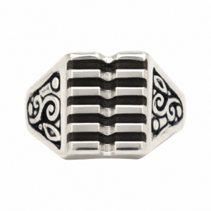 Handmade Berber Ring: Silver Plated Tuareg Tribal Jewelry