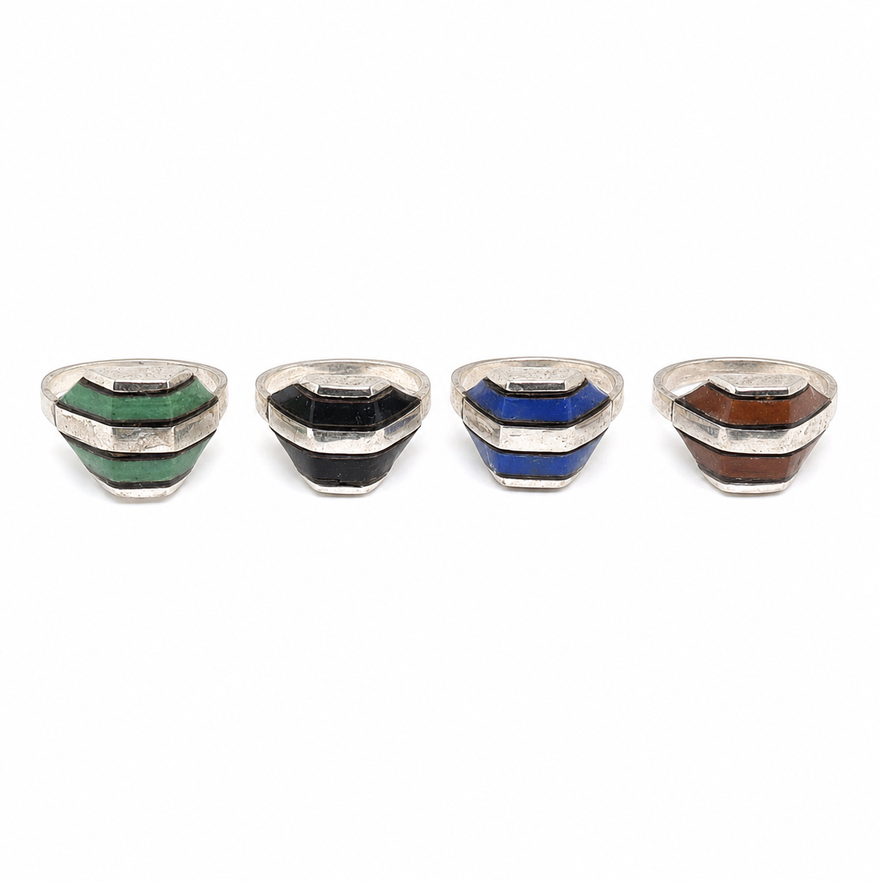 Handmade Berber Ring: Tarnished Silver Tribal Jewelry