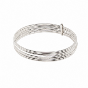 Handmade Berber Silver Cuff Bracelet: Tribal Boho Jewelry