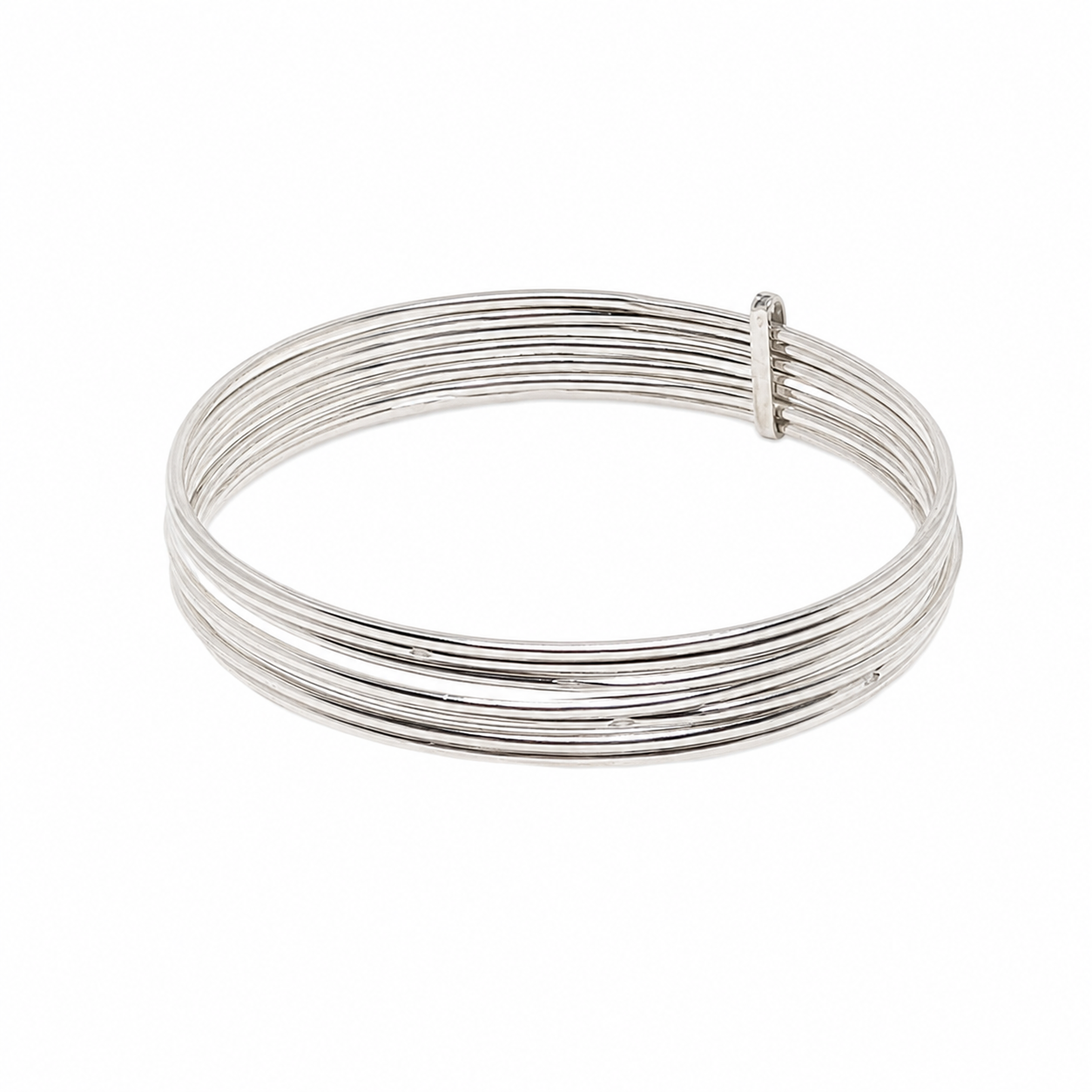 Handmade Berber Silver Cuff Bracelet: Tribal Boho Jewelry