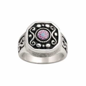 Handmade Berber Silver Ring: Tuareg Tribal Jewelry