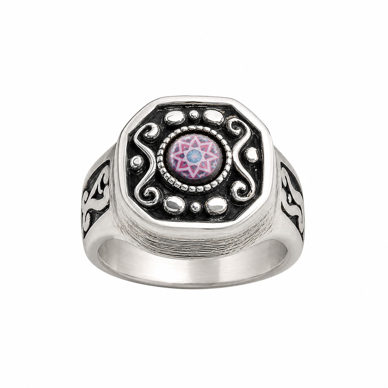 Handmade Berber Silver Ring: Tuareg Tribal Jewelry