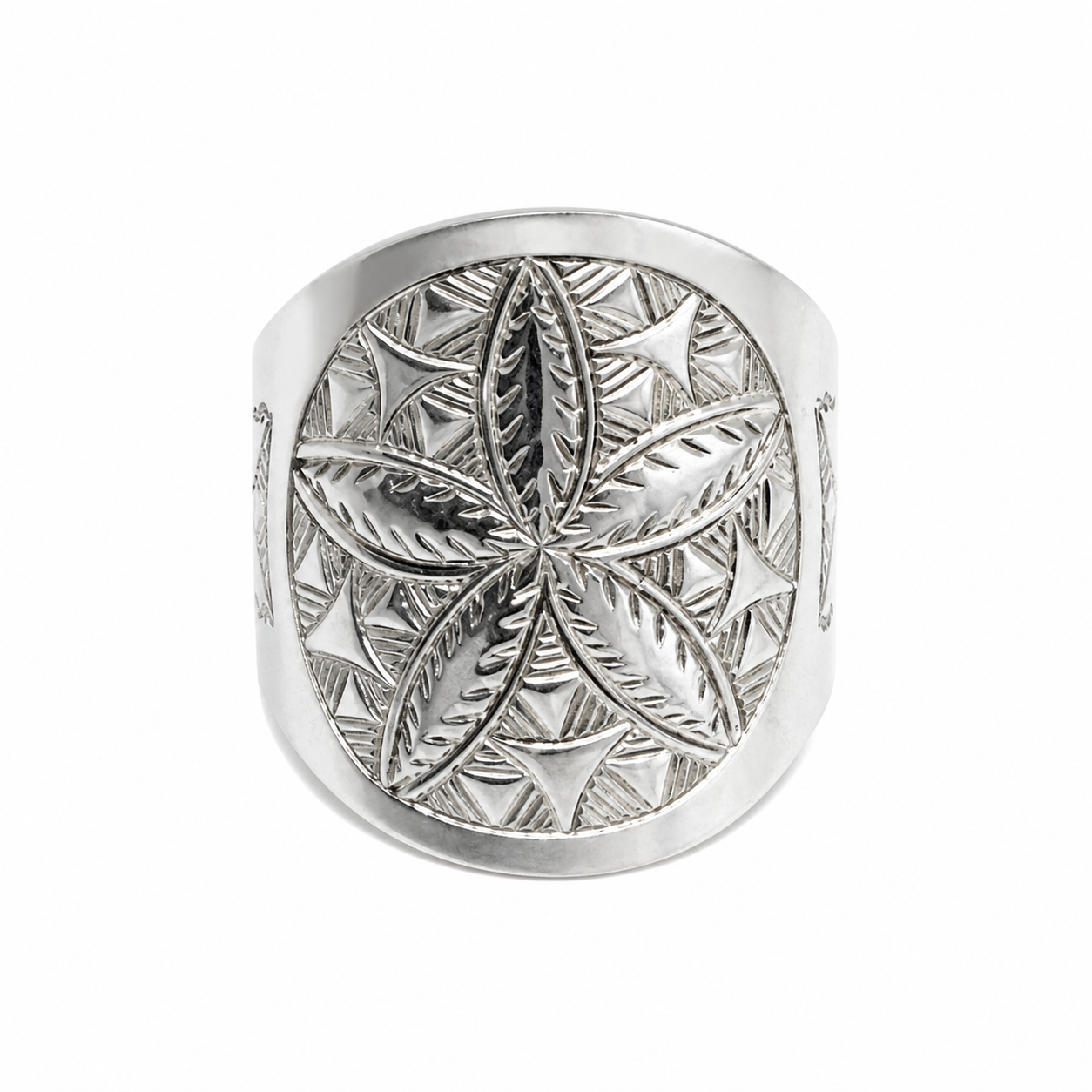 Handmade Sterling Silver Tuareg Ring: Berber Ethnic Sahara Tribal Jewelry