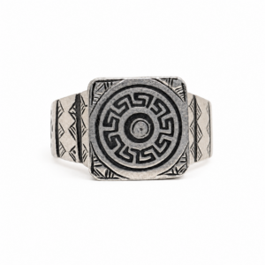 Handmade Sterling Silver Tuareg Ring: Berber Spiral Tribal African Amazigh Boho Jewelry