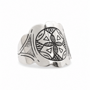Handmade Sterling Silver Tuareg Ring: Berber Tribal Jewelry
