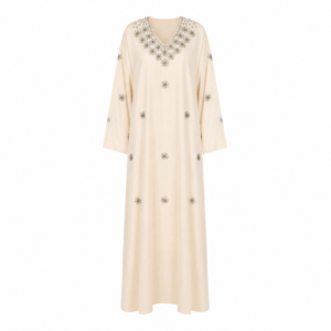 Jalabiya – Beige Motif