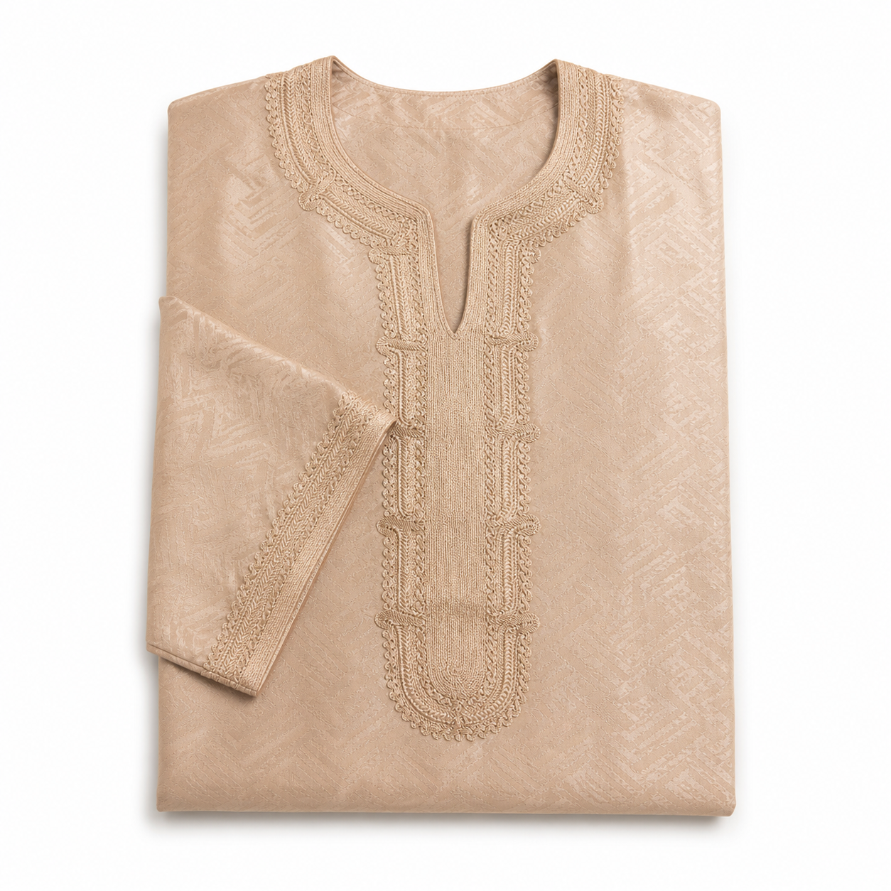 kamkha Kaftan - Beige Occasion Wear
